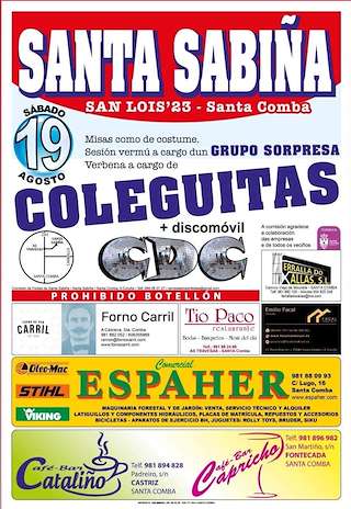 San Lois de Santa Sabiña en Santa Comba