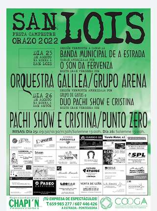 San Lois e San Antón de Orazo en A Estrada