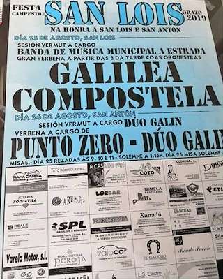 San Lois e San Antón de Orazo en A Estrada