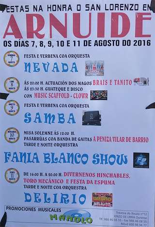 San Lorenzo de Arnuide en Vilar de Barrio