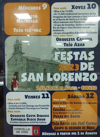 San Lourenzo de Coruxo en Vigo