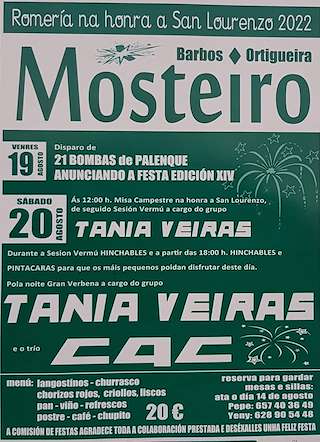 San Lorenzo de Mosteiro en Ortigueira