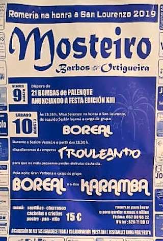 San Lorenzo de Mosteiro en Ortigueira