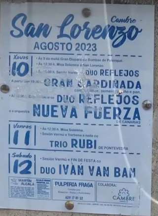 San Lourenzo e o Santísimo Sacramento en Cambre