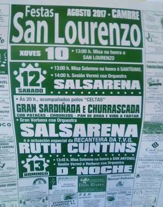 San Lourenzo e o Santísimo Sacramento en Cambre