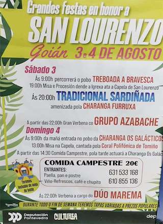 San Lourenzo de Goián en Tomiño