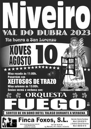 San Lourenzo de Niveiro en Val do Dubra