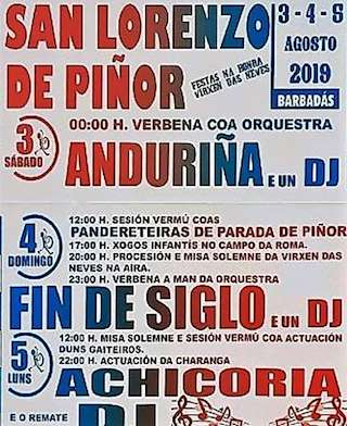 San Lourenzo de Piñor en Barbadás