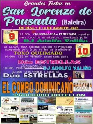 San Lourenzo de Pousada en Baleira