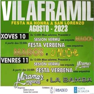 San Lourenzo de Vilaframil en Ribadeo