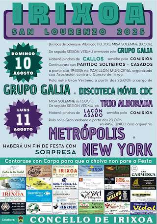 San Lourenzo (2026) en Irixoa
