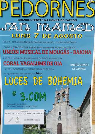 San Mamed de Pedornes en Oia