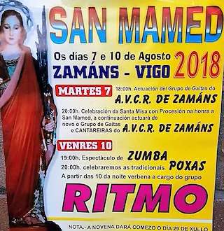 San Mamed de Zamáns  en Vigo
