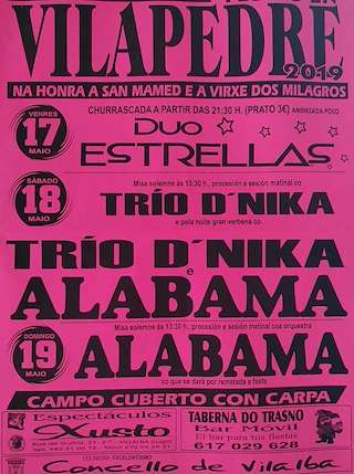 San Mamede e Virxe dos Milagres de Vilapedre  en Vilalba