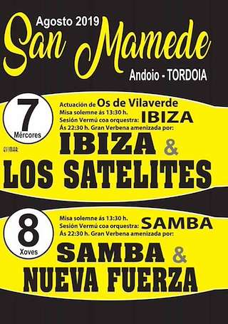 San Mamede de Andoio en Tordoia