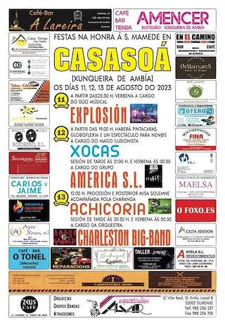 San Mamede de Casasoá en Xunqueira de Ambía