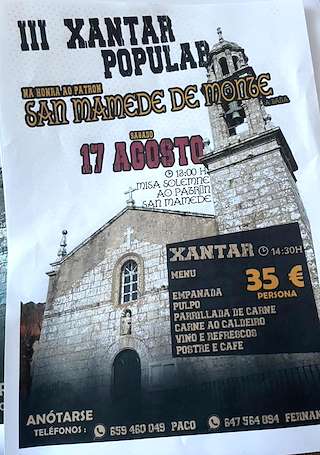 San Mamede de Monte en A Baña