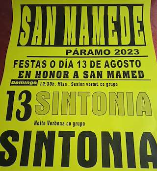 San Mamede de Ribeira en O Páramo
