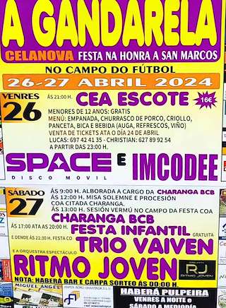 San Marcos de A Gandarela en Celanova