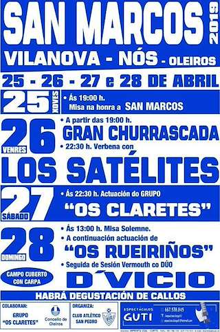 San Marcos de Vilanova (2026) en Oleiros