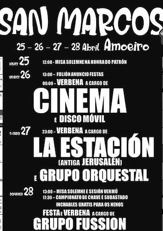San Marcos (2026) en Amoeiro