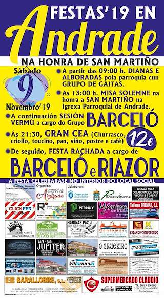 San Martiño de Andrade en Pontedeume