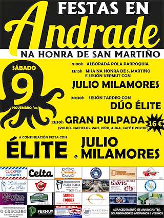 San Martiño de Andrade en Pontedeume