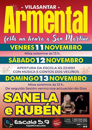 San Martiño de Armental en Vilasantar