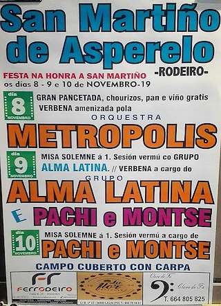 San Martiño de Asperelo en Rodeiro