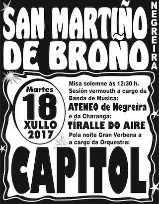 San Martiño de Broño  en Negreira