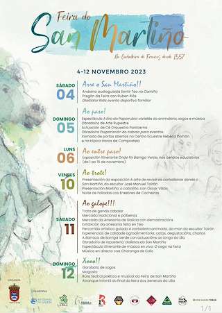 Feira Cabalar do San Martiño de Francos (2025) en Teo