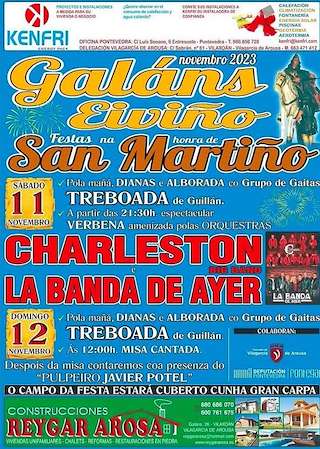 San Martiño de Galáns en Vilagarcía de Arousa