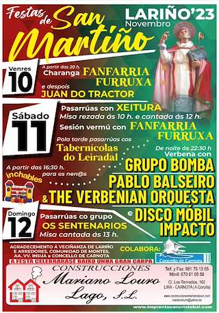 San Martiño de Lariño en Carnota