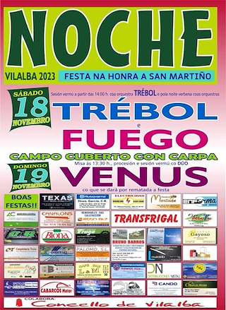 San Martiño de Noche en Vilalba