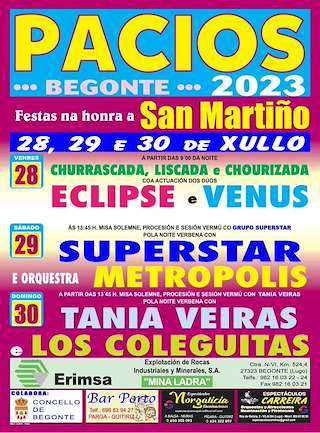 San Martiño de Pacios  en Begonte