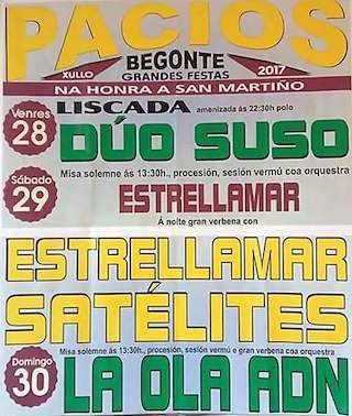 San Martiño de Pacios  en Begonte