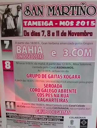 San Martiño de Tameiga en Mos