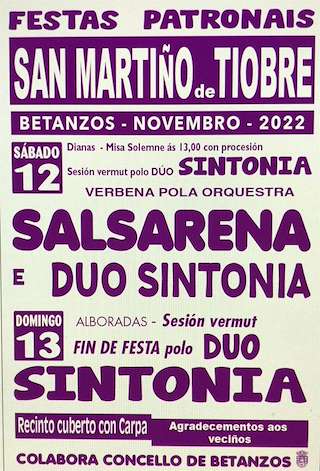 San Martiño de Tiobre en Betanzos