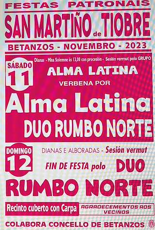 San Martiño de Tiobre en Betanzos