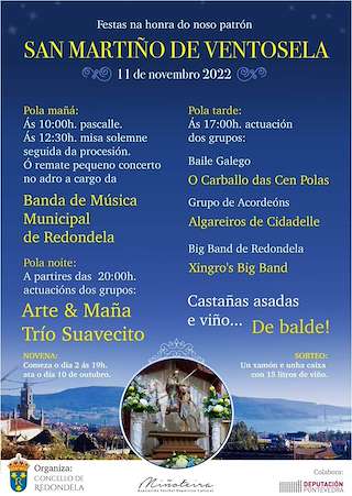 San Martiño de Ventosela en Redondela