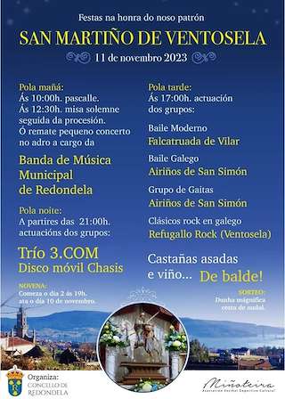San Martiño de Ventosela en Redondela