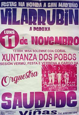 San Martiño de Vilarrubín (2025) en A Peroxa