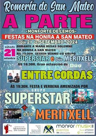 San Mateo de A Parte (2026) en Monforte de Lemos