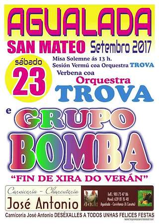 San Mateo de Agualada en Coristanco