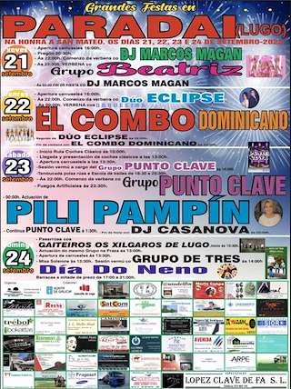 San Mateo de Paradai en Lugo