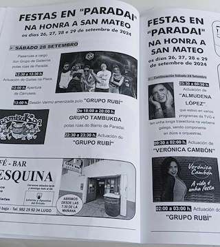 San Mateo de Paradai en Lugo