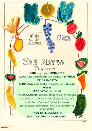 San Mateo Pequeno de Cinsa en Monforte de Lemos