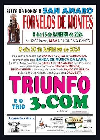 San Mauro (2026) en Fornelos de Montes