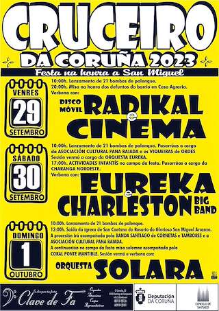 San Miguel Arcángel de Cruceiro da Coruña en Santiago de Compostela