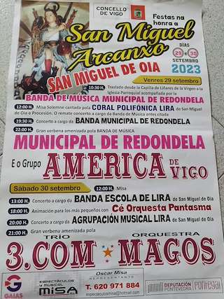 San Miguel Arcanxo de Oia en Vigo